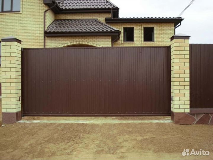 Ворота на дачу 