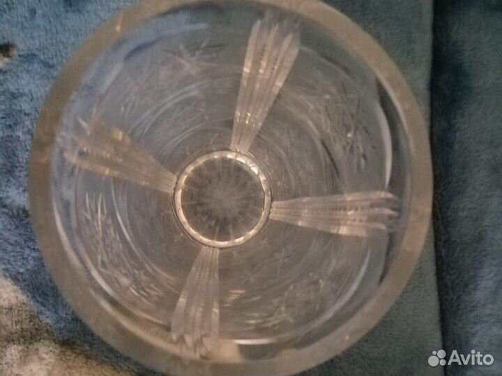 Ваза хрустальная СССР большая