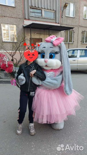 Ростовой Зайчик / Аниматор / Поздравление