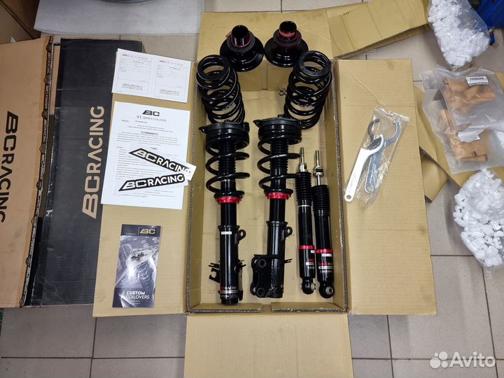 Новая винтовая подвеска BC-Racing NissanMurano Z51