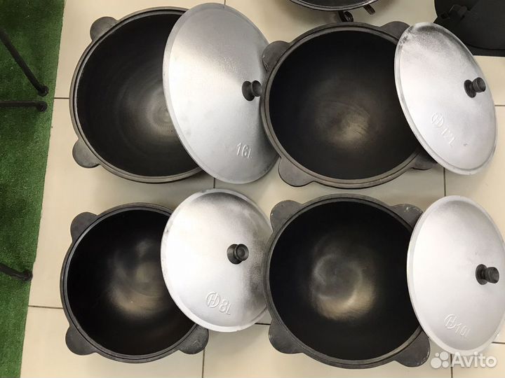 Чугунные казаны оригинал