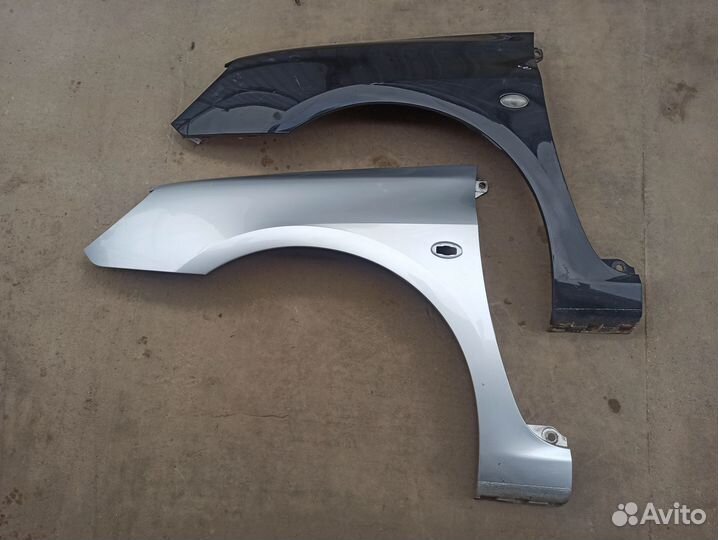 Крыло переднее левое Пежо 307 дорестайлинг