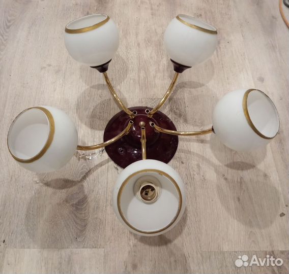 Люстра потолочная бу