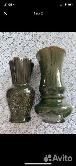 Керамическая ваза