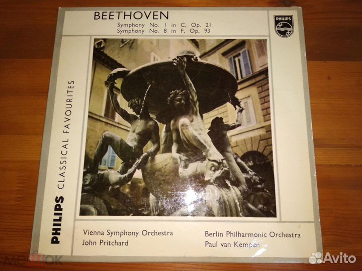 Бетховен симфония 1 и 8