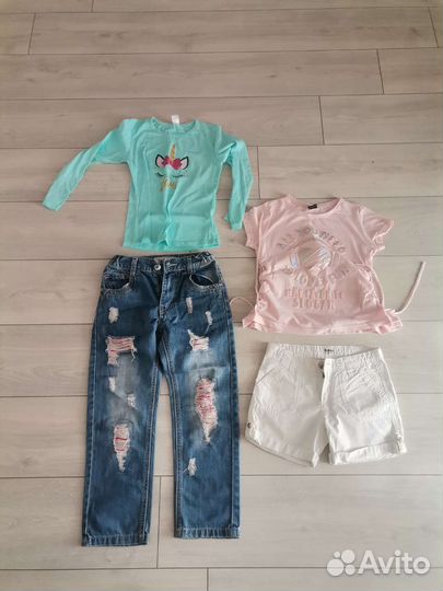 Вещи пакетом на девочку