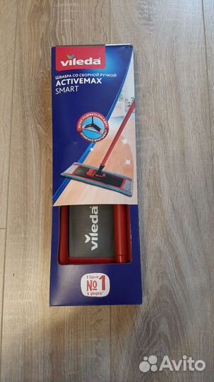 Vileda Швабра Со Сборной Ручкой Activemax Smart