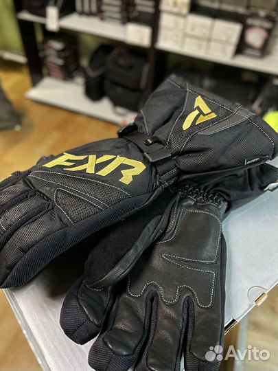 Перчатки FXR Fuel с утеплителем (Black/Gold)