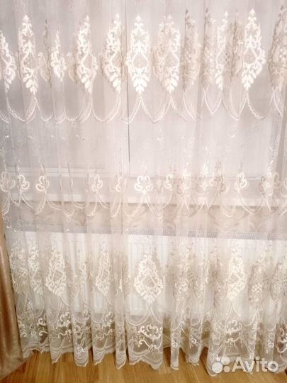 Шторы и тюль в комплекте
