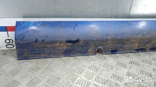 Накладка на порог KIA sportage 2 (SBR04GZ01)