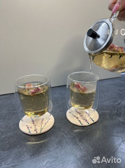 Набор керамических подстаканников