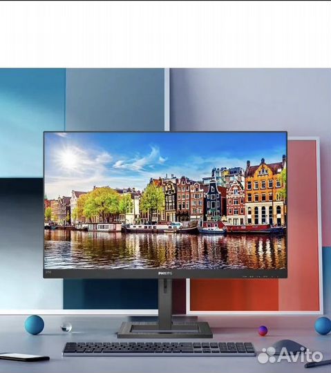 Монитор philips 275e1 P QHD 75гц