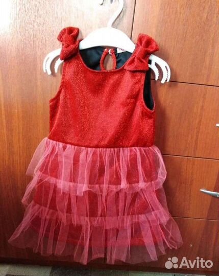 Платье для девочки 74-86