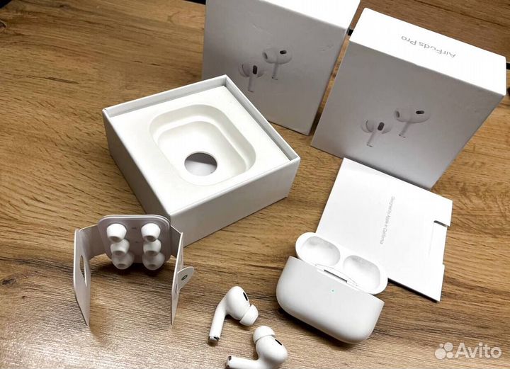 Наушники AirPods про 2 gen Luxe+ чехол