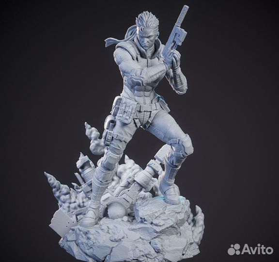 Фигурка Солид Снейк из игры Metal Gear Solid