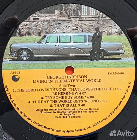 George Harrison – Living In The Material World (lp