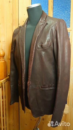 Dolce Gabbana куртка кожаная мужская Оригинал
