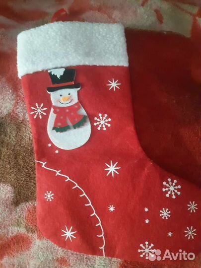 Новогодние носки для подарков