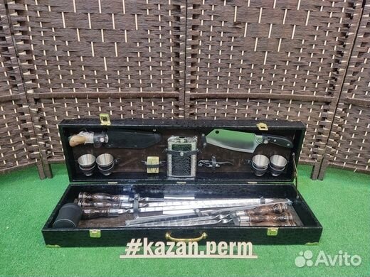 Подарочный набор с шампурами