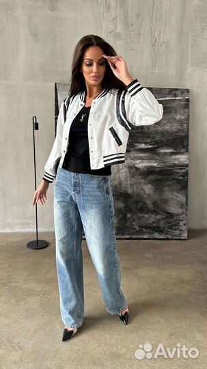 Бомбер Saint Laurent