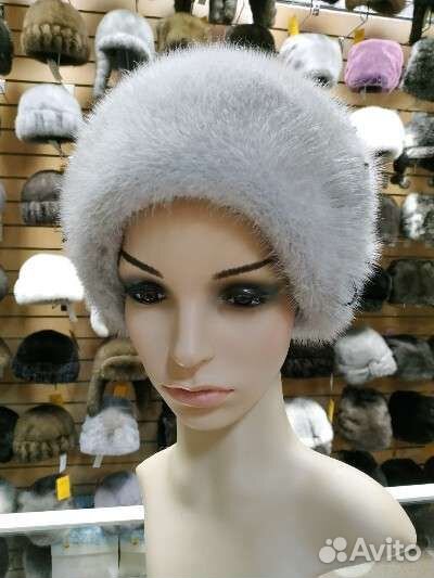 Шапка норковая новая женская