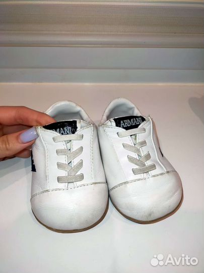 Пинетки Armani оригинал для ребенка