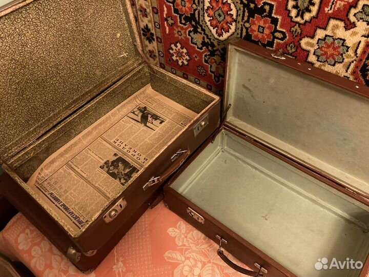 Чемоданы времен СССР
