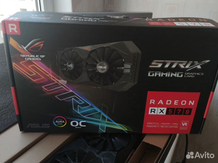 Видеокарта radeon rx 570 4g