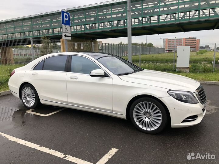 Mercedes-Benz S-класс 3.0 AT, 2015, битый, 175 000 км