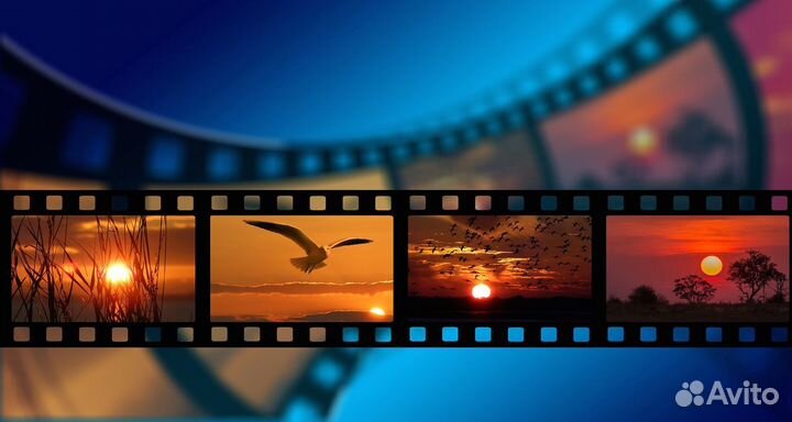 Создание слайд-шоу, видеомонтаж