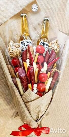 Мужские съедобные букеты