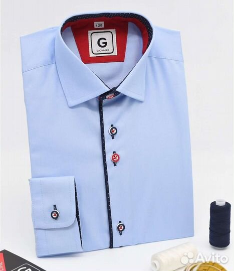 Рубашка школьная