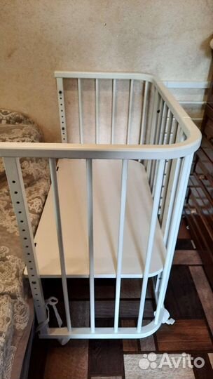 Детская кроватка приставная 