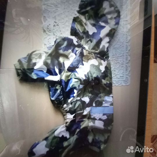 Дождевик для маленькой собаки