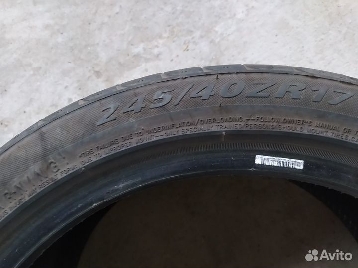 Zeta ZTR10 245/40 R17