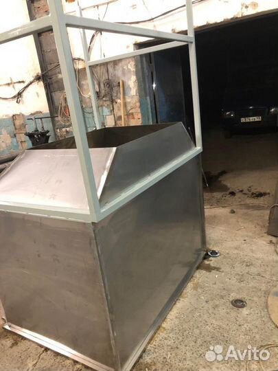 Бункер накопитель нержавейка