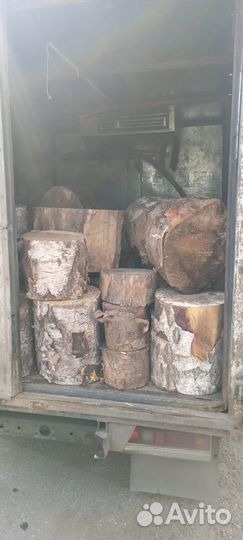 Дрова березовые чурками, срезки/В наличии