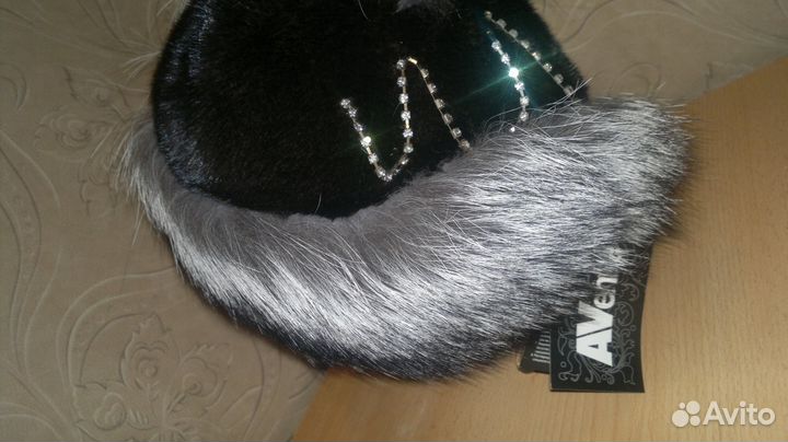 Шапка норковая женская
