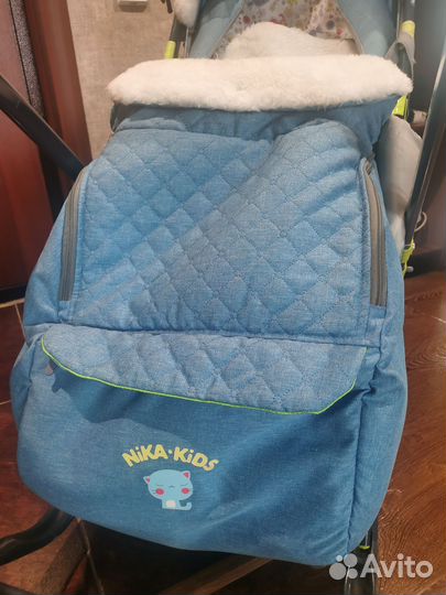 Санки коляска nika kids
