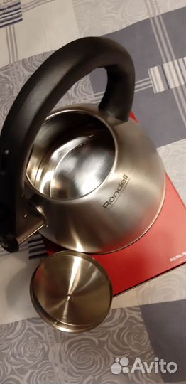 Чайник Rondell, Германия, нержавеющая мед-ая сталь