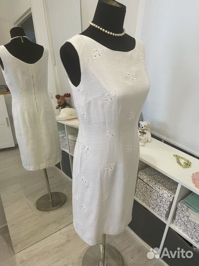 Винтажное платье 44 46