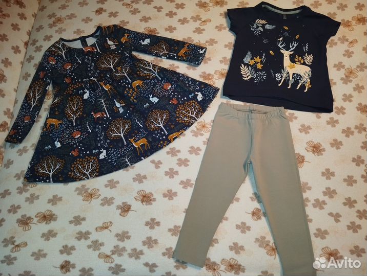 Пакет вещей Crockid для девочки (цена за всё)