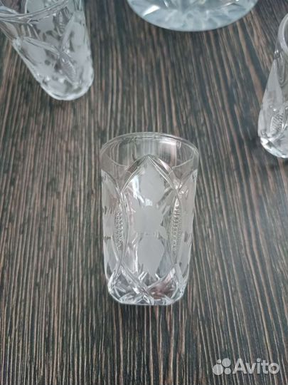 Графин с рюмками СССР