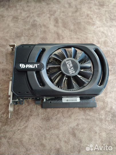 Palit nvidia GeForce GTX 1650 PA-GTX1650 stormx 4G