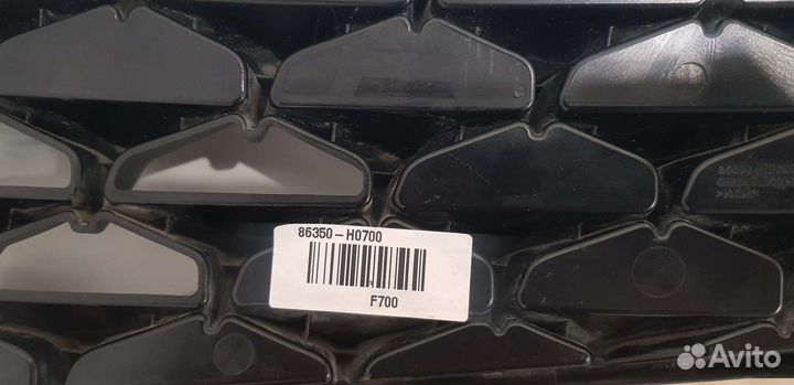 Решетка радиатора kia rio 4 рестайлинг FB2020-2023