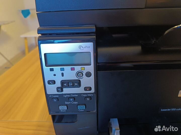 HP Laserjet M175nw с wi-fi. Цветной лазерный