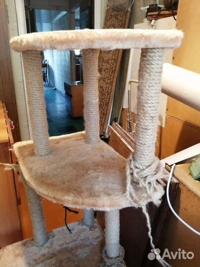 Когтеточка-лежанка для кошек бу