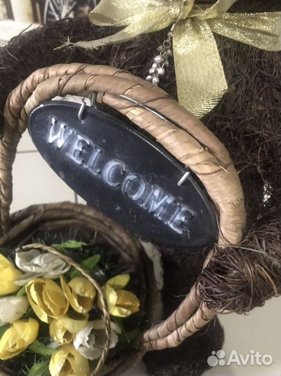 Садовая фигура из прутьев