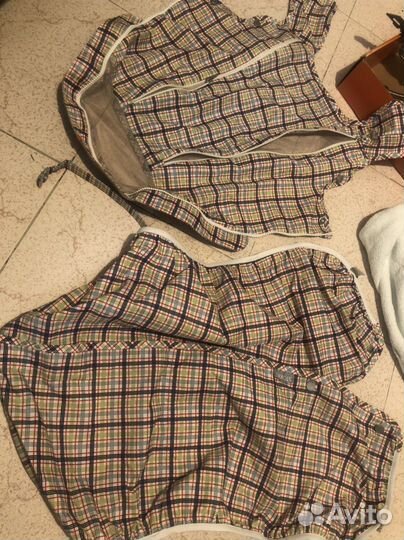 Stokke Xplory Summer Kit (blue plaid)