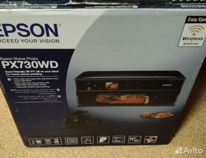 Epson px730wd мфу цветной